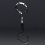 Maxbell 7x50pcs Screw Hook Eye Silver