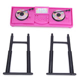 Maxbell Shocking Pink Music Console Set For Barbie Doll