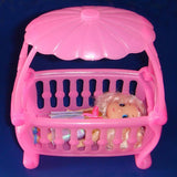 Maxbell Kelly Dollhouse Canopy Baby Cot Random Color