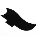Maxbell Black Pickguard Scratch Plate For SG Electric Guitar - Aladdin Shoppers