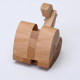 Maxbell Luban Kongming Wooden Heart Lock Educational Puzzle Toy