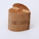 Maxbell Luban Kongming Wooden Heart Lock Educational Puzzle Toy