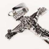 Maxbell Vintage Style Jesus Christ Cross Crucifix Charm Pendant fit Chain Necklace