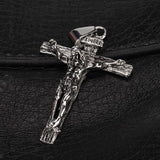 Maxbell Vintage Style Jesus Christ Cross Crucifix Charm Pendant fit Chain Necklace