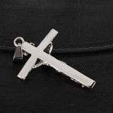Maxbell Vintage Style Jesus Christ Cross Crucifix Charm Pendant fit Chain Necklace
