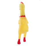 Maxbell Maxbell 6.29 Inch Squeeze Shrilling Screaming Chicken Fun Toy Gift