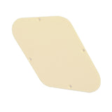 Maxbell 5x ABS Cream Cavity Cover high gloss Back plate For Les Paul Guitar Musical Part