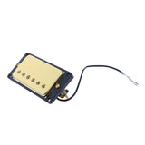 Maxbell Gold Bridge Tailpiece+Sealed Humbucker Pickup Set+Guitar Output Jack
