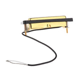 Maxbell Gold Bridge Tailpiece+Sealed Humbucker Pickup Set+Guitar Output Jack