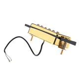 Maxbell Gold Bridge Tailpiece+Sealed Humbucker Pickup Set+Guitar Output Jack