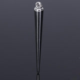 Maxbell 30x10pcs Silver Spike Charms 35mm