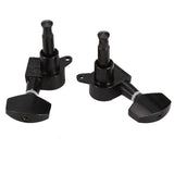 Maxbell Set Acoustic Guitar Bridge Pins Saddle Nut+Tuning Pegs Tuner Machine Heads 3L 3R