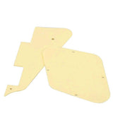 Maxbell Cream Pickups Frame+ Pickguard Bracket + Cavity Switch Covers Kit for LP Guitar