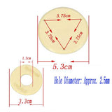 Maxbell Curved Bridge Pickup Frame Mounting Rings w/ Cavity Switch Covers For LP Guitar