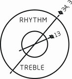 Maxbell Pickup Mounting Frame+ Bracket + Cavity Switch Covers Kit Set for LP Guitar Accs