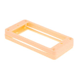 Maxbell Cream Pickups Frame+ Pickguard Bracket + Cavity Switch Covers Kit for LP Guitar