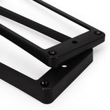 Maxbell 40xCurved Humbucker Pickups Frames Mounting Rings for LP Electric Guitar Black