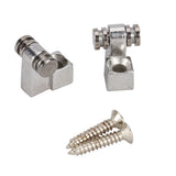 Maxbell 2 Sets (4PCs) of Electric Guitar Parts ROLLER STRING TREES Retainer Guides