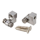 Maxbell 2 Sets (4PCs) of Electric Guitar Parts ROLLER STRING TREES Retainer Guides