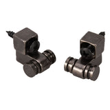 Maxbell 2 Sets (4PCs) of Electric Guitar Parts ROLLER STRING TREES Retainer Guides