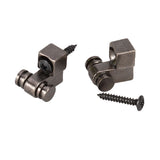 Maxbell 2 Sets (4PCs) of Electric Guitar Parts ROLLER STRING TREES Retainer Guides