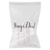 Maxbell 5pcs Dollhouse Furniture Clothes Tree Shocking for Pink