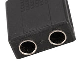 Maxbell 6x6.35mm Mono Plug Male To 2 x 6.35mm Mono Jack Audio Adapter