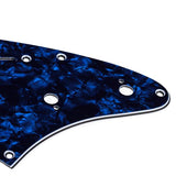 Maxbell Blue Pearl Pickguard 3 Ply 11 Hole For Strat Guitar SSS