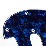 Maxbell Blue Pearl Pickguard 3 Ply 11 Hole For Strat Guitar SSS