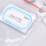 Maxbell 4 Color 8pcs Oval Hollow Back Plastic Eyes For Doll Mask DIY 10mm
