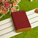 Maxbell 1/12 Dollhouse Miniature Decoration Red Book