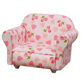 Maxbell 1/12 Dollhouse Miniature Single Sofa Light Pink