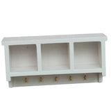 Maxbell 1/12 Dollhouse Miniature Kitchen Wood Wall Rack White