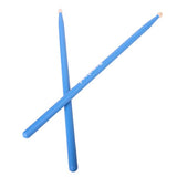 Maxbell 2 Pairs Maple Wood Drumsticks 5A Drum sticks wooden tips for Music Band Blue Red