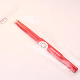 Maxbell 2 Pairs Maple Wood Drumsticks 5A Drum sticks wooden tips Red & Black Music Band