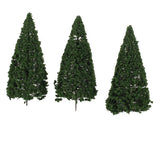 Maxbell 30pcs 4.7 Inch O SCALE CEAR TREES SCENERY MODEL LAYOUT RAILROAD Dollhouse ART