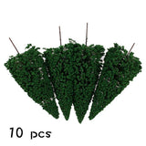 Maxbell 30pcs 4.7 Inch O SCALE CEAR TREES SCENERY MODEL LAYOUT RAILROAD Dollhouse ART