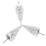 Maxbell 40pcs Snow Covered Model Trees Train Railroad Winter Park Garden Scene Ho N Z