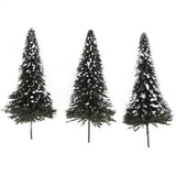 Maxbell 30pcs 4.7 Inch O SCALE CEAR TREES SCENERY MODEL LAYOUT RAILROAD Dollhouse ART