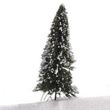 Maxbell 40pcs Snow Covered Model Trees Train Railroad Winter Park Garden Scene Ho N Z