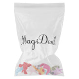 Maxbell 10 Pcs Velvet Sea Animals Finger Puppets Set