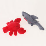 Maxbell 10 Pcs Velvet Sea Animals Finger Puppets Set