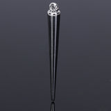 Maxbell Spike Charms 35mm Silver 50pcs