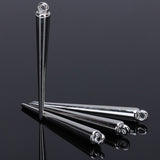 Maxbell Spike Charms 35mm Silver 50pcs
