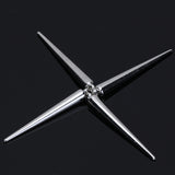 Maxbell Spike Charms 35mm Silver 50pcs