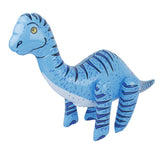 Maxbell Inflatable Brachiosaurus + 6 Mixed Dinosaurs Ink Stamper Stamps Kid Party Favors