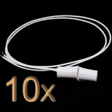 Maxbell 10 PCs Recessed Magnetic Door Window Contacts Alarm Reed Switch