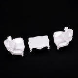 Maxbell 4pcs Set Antique Sofa Set Model 1:25