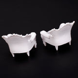 Maxbell 4pcs Set Antique Sofa Set Model 1:25