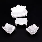 Maxbell 4pcs Set Antique Sofa Set Model 1:25